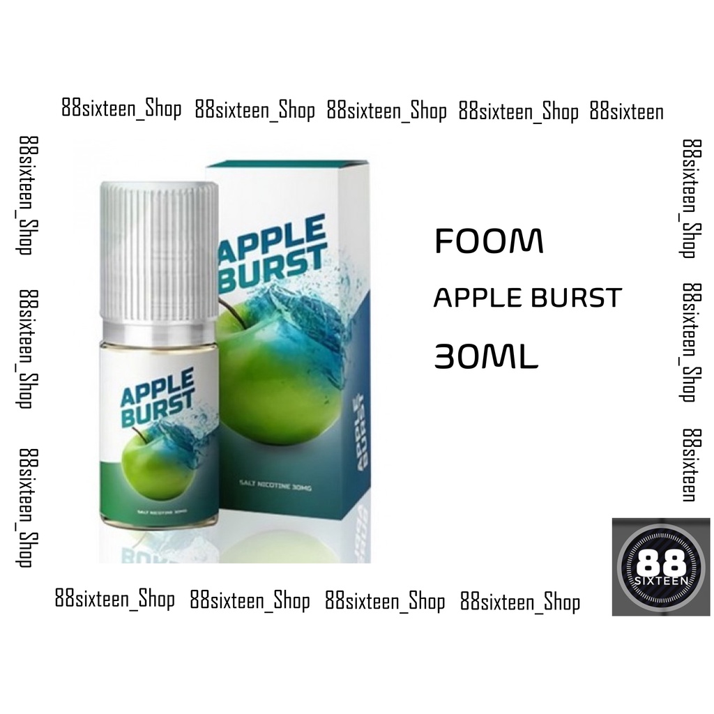 LIQUID FOOM APPLE BURST 30ML 30MG