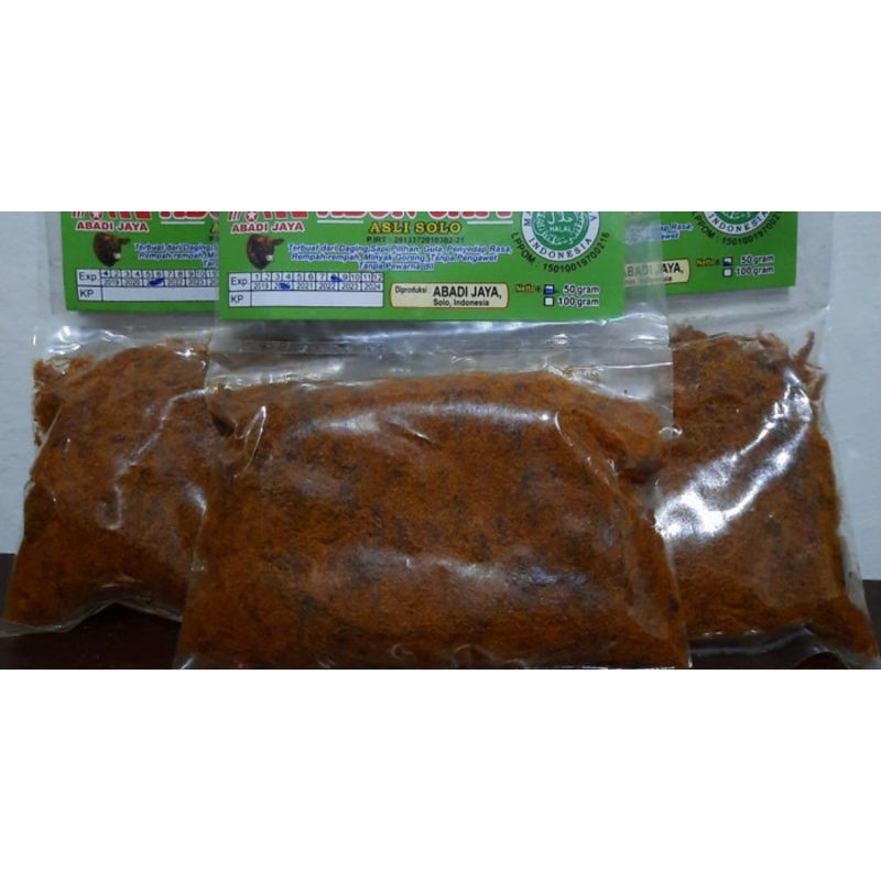 

Flash Sale -Abon Sachet renceng-