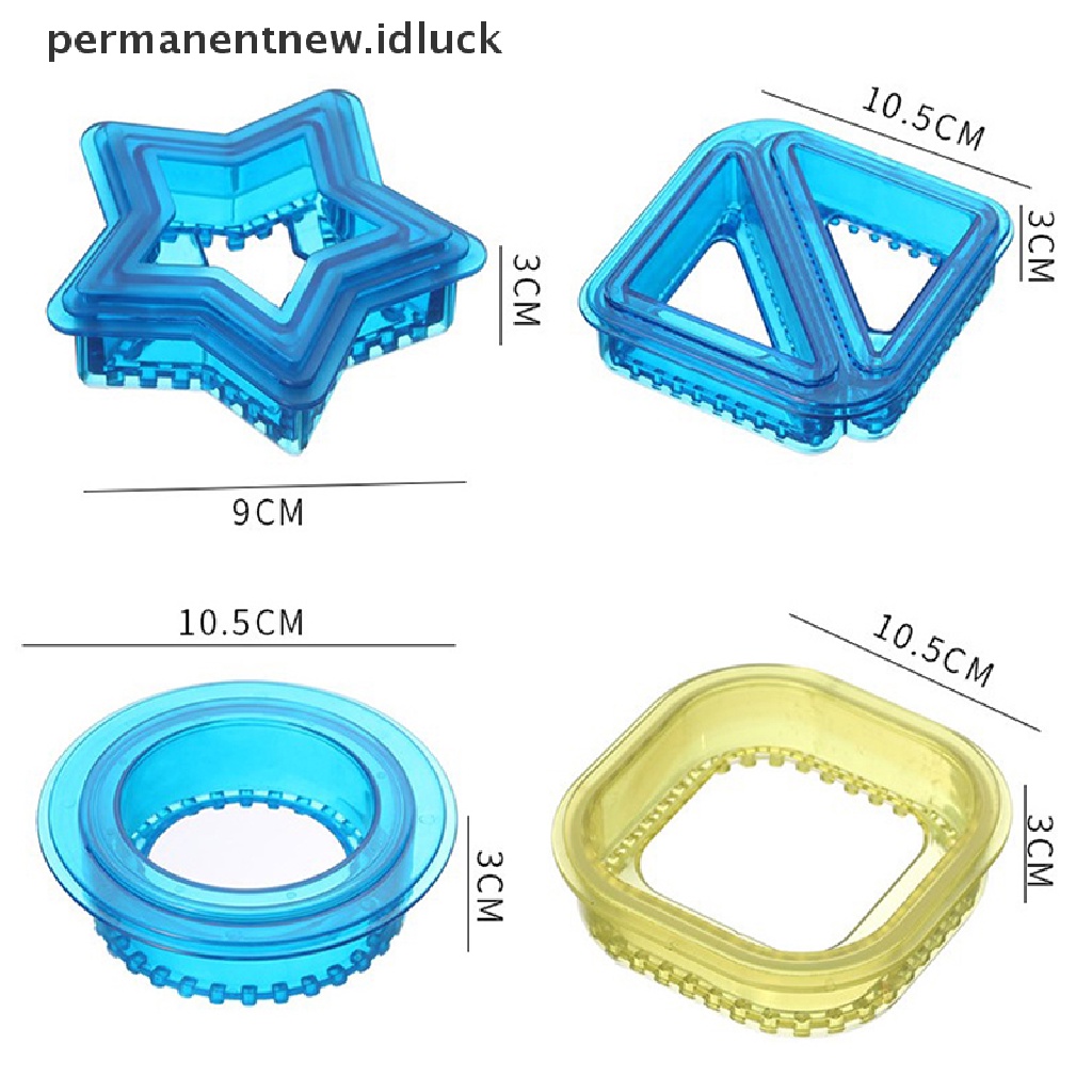 Cetakan Pemotong Roti Panggang Sandwich Diy Untuk Anak