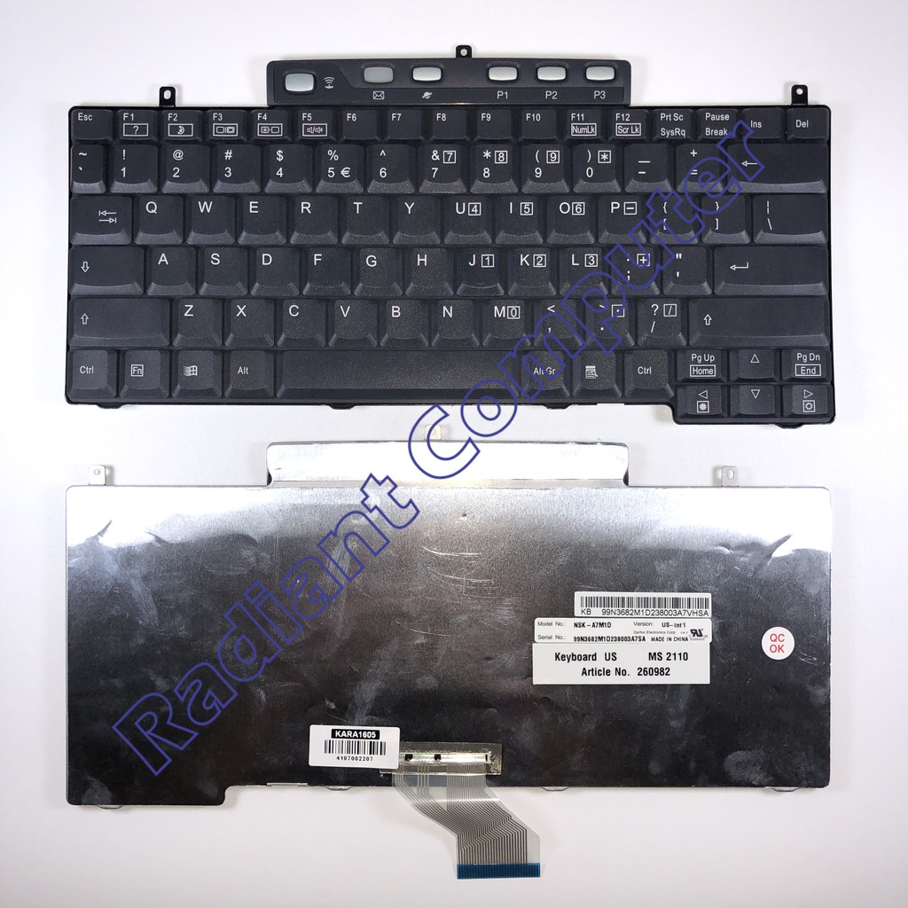 Keyboard Acer Aspire 1600 1601 1602 1603 1604 1605