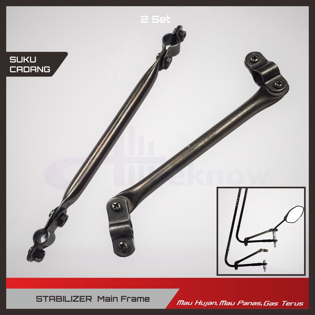 STABILIZER Main Frame - Allbeknow - Suku Cadang Kanopi motor - Sperpart Payung Motor