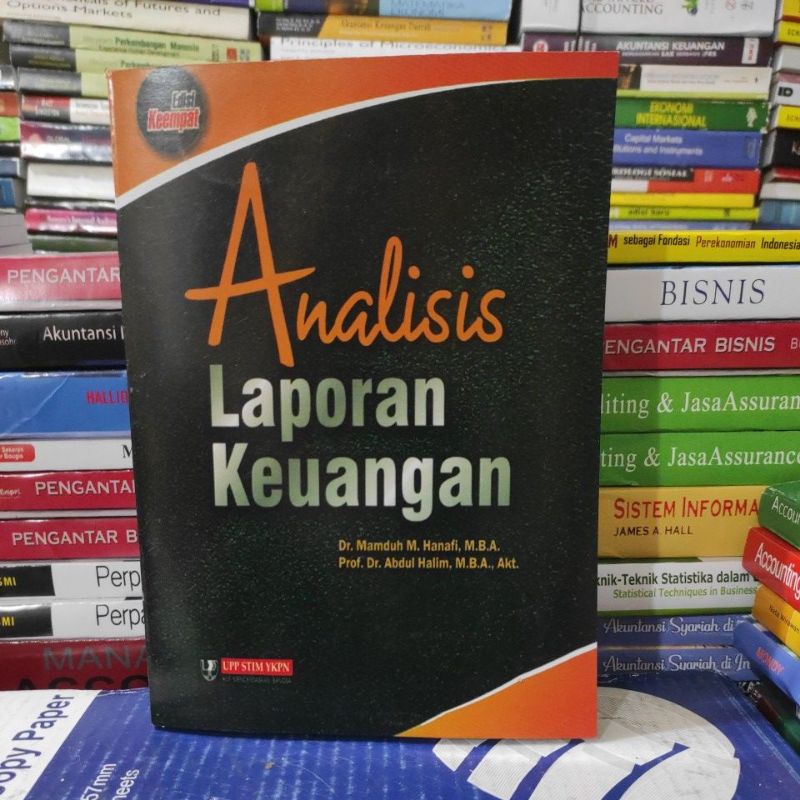 Jual Analisis Laporan Keuangan Edisi 4 Keempat By Mamduh M Hanafi ...