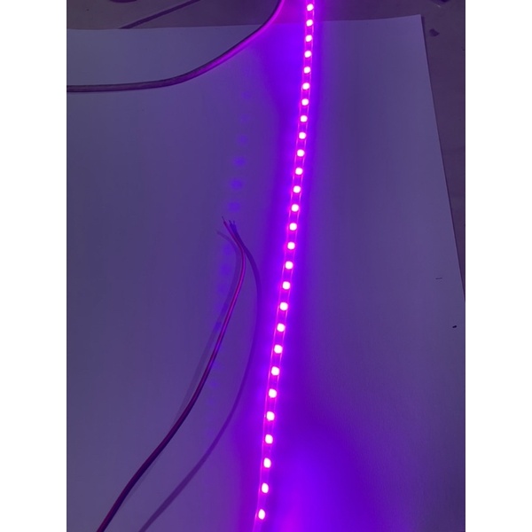 Lampu Led Strip Alis Cumi PINK 45Cm 12Volt Nyala Diam Waterproof Universal Fleksibel