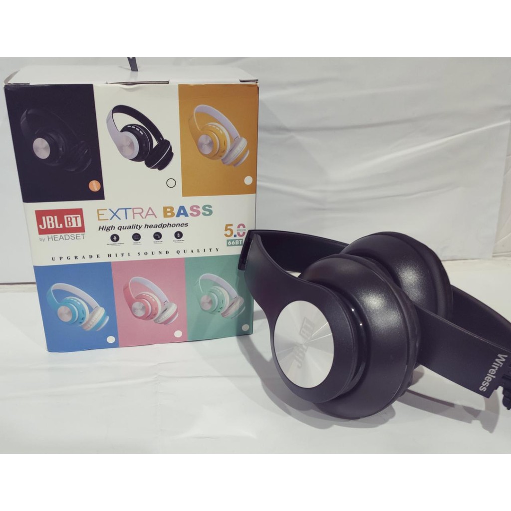 HEADSET JBL WIRELESS 66BT / HEADPHONE JBL BLUETOOTH