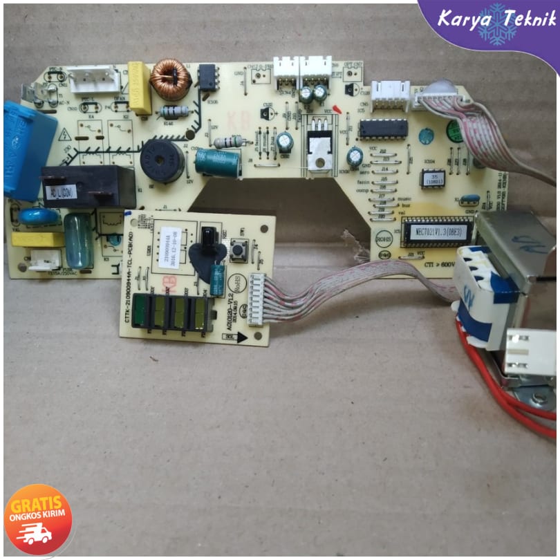 MODUL PCB AC PANASONIC CINA R410 KOMPLIT SENSOR TRAFO