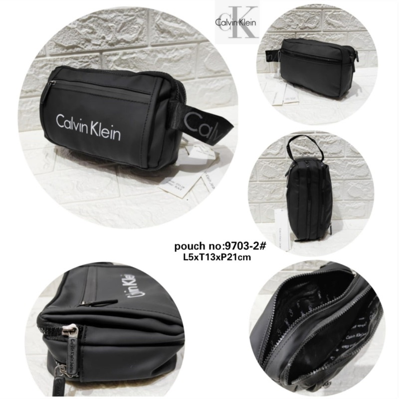 tpouch ck cosmatic model handbag ck pria/wanita quality premium