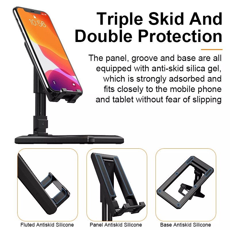 Phone Holder HD28 Tempat Dudukan HP Lipat Folding desktop HD28 Lipat Universal Support Stand Meja Standing