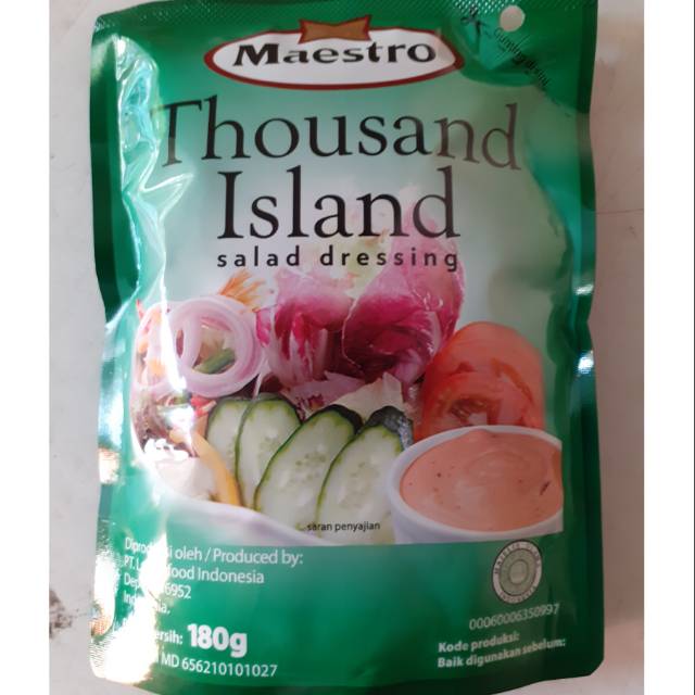 

Maestro Thousand Island Salad Dressing 180gr