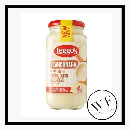 

Leggos Carbonara Fresh Cream, Onion And Cheese/ Leggo's Past sauce 490