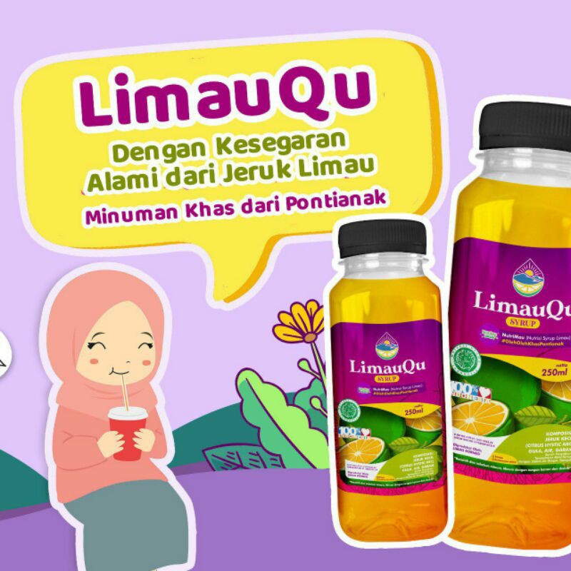 

LimauQu dari Nutribee (minuman khas pontianak)