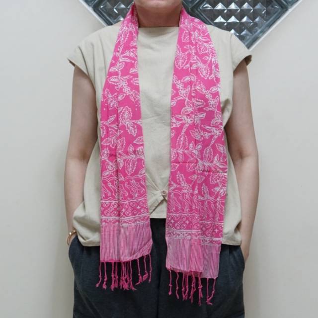 Scarf Batik Katun Paris halus