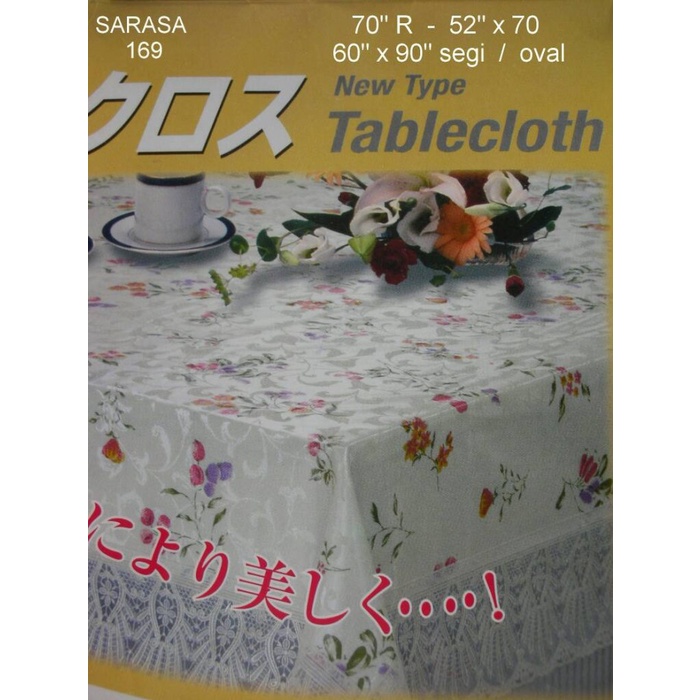 Taplak Meja Makan - Taplak Meja Makan Plastik #Import