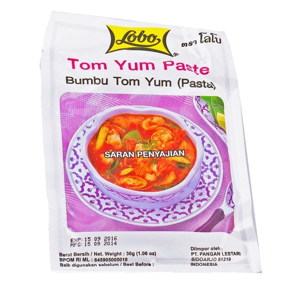 

LOBO Tom Yum Pasta Bumbu Instant - Tom Yam Seasoning Paste 30g