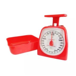 Timbangan Kue / Timbangan Plastik / Timbangan 3 Kg Crown Kitchen Scale