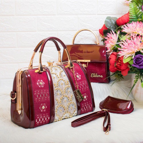 Tas Eldora Meyqueen  Series 5712  GV TAS BEHEL WANITA TAS BRANDED BATAM TAS IMPORT