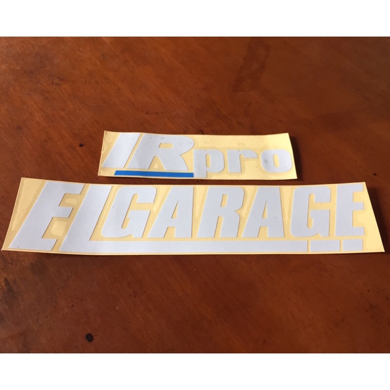 stiker IR PRO ELGARAGE