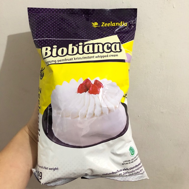 1 KG Biobianca Whipped Cream 1 KG / Tepung Whipped Cream / Tepung Krim
