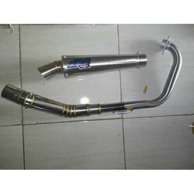 Knalpot racing dos krucut fu vixion mp cb gl tiger sonic byson mx new old king bukan ori original Pu