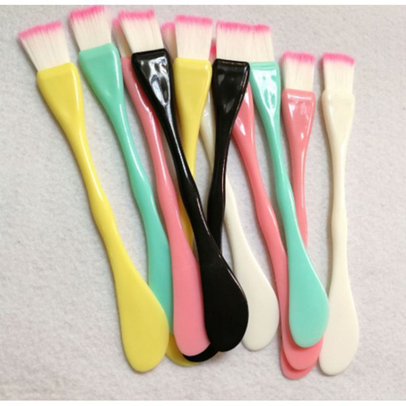 kuas masker 2 in 1 (kuas spatula) tanpa kemas plastik