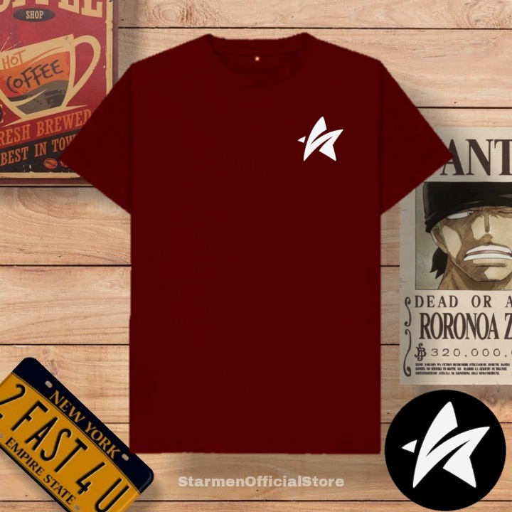 Kaos Distro Unisex STAR Katun Combed 30s / sablon polyflex /polyflex premium / Pakaian Pria Wanita Atasan Cowok Cewek /kaos kekinian / kaos viral / tshirt tumbrl tee basic /SIZE M , L , XL , XXL / kaus oblong oversize kaos murah best seller ready