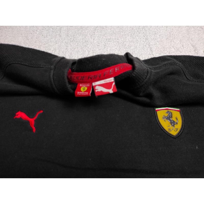 crewneck puma x Ferrari second bekas