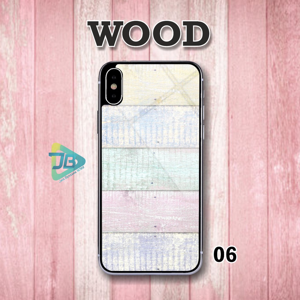 Hardcase 2D glossy WOOD samsung M11 M21 M30S M31 S6 S6 EDGE S7 S7 EDGE S8 PLUS S9 S9 PLUS JB2138