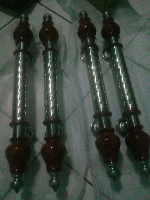 Handle Pintu Stainless 42cm 2set+kunci