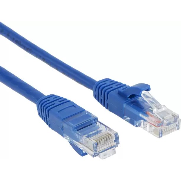 10M 10 M KABEL CABLE LAN CAT 5E / KABEL CABLE UTP BIRU 10 METER CAT 5 PABRIKAN High Quality pc laptop komputer