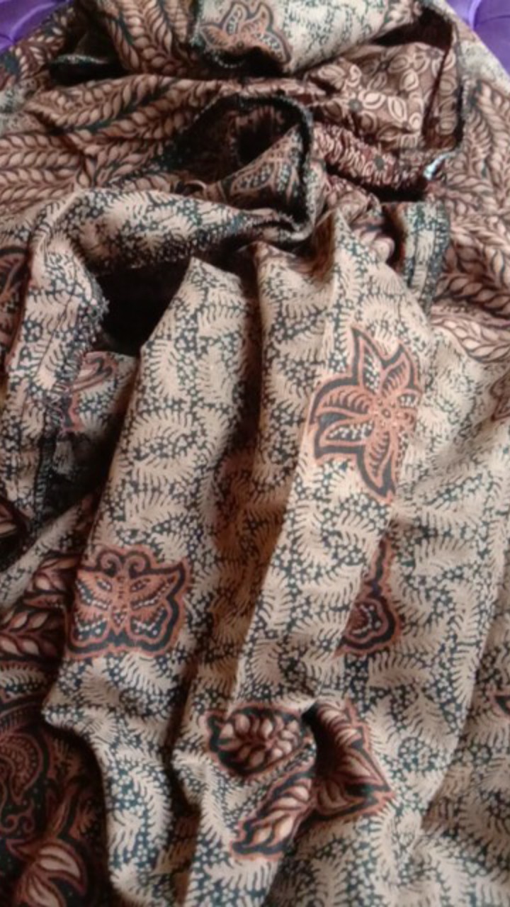 Maura Couple - Sania Ruffle Batik Couple Ori Ndoro Jowi Garansi Termurah Shopee - Batik Modern Solo