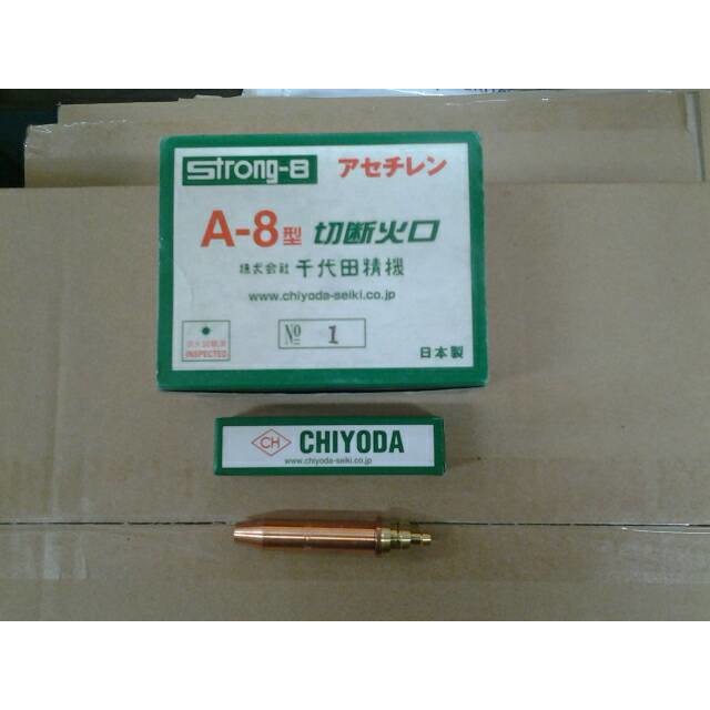 Cutting Tip Nozzle Blender Potong Strong 8 CHIYODA Strong8