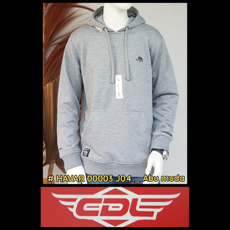 Sweater Hoodie CDL By Cardinal Unisex 5 warna M/L/XL tanpa restleting