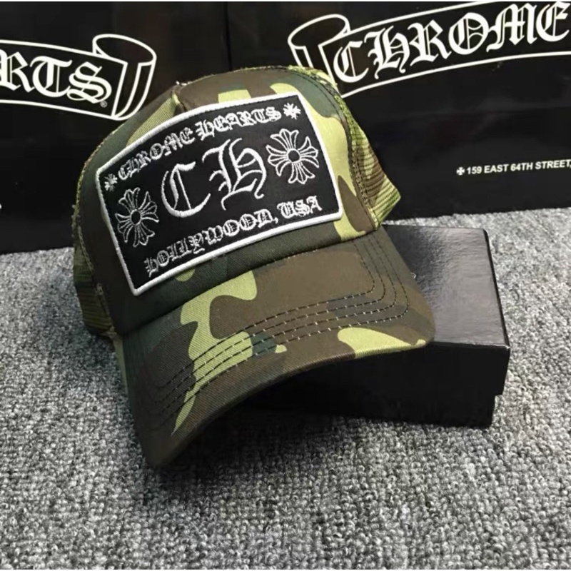 Chrome Hearts CAMO Trucker Hat