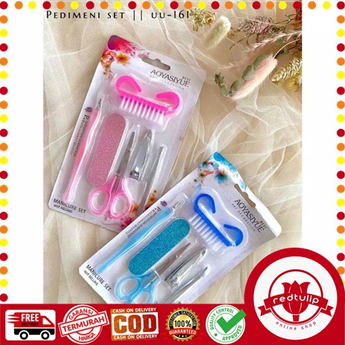 Set 6 Pcs Manicure Pedicure Perawatan Kuku