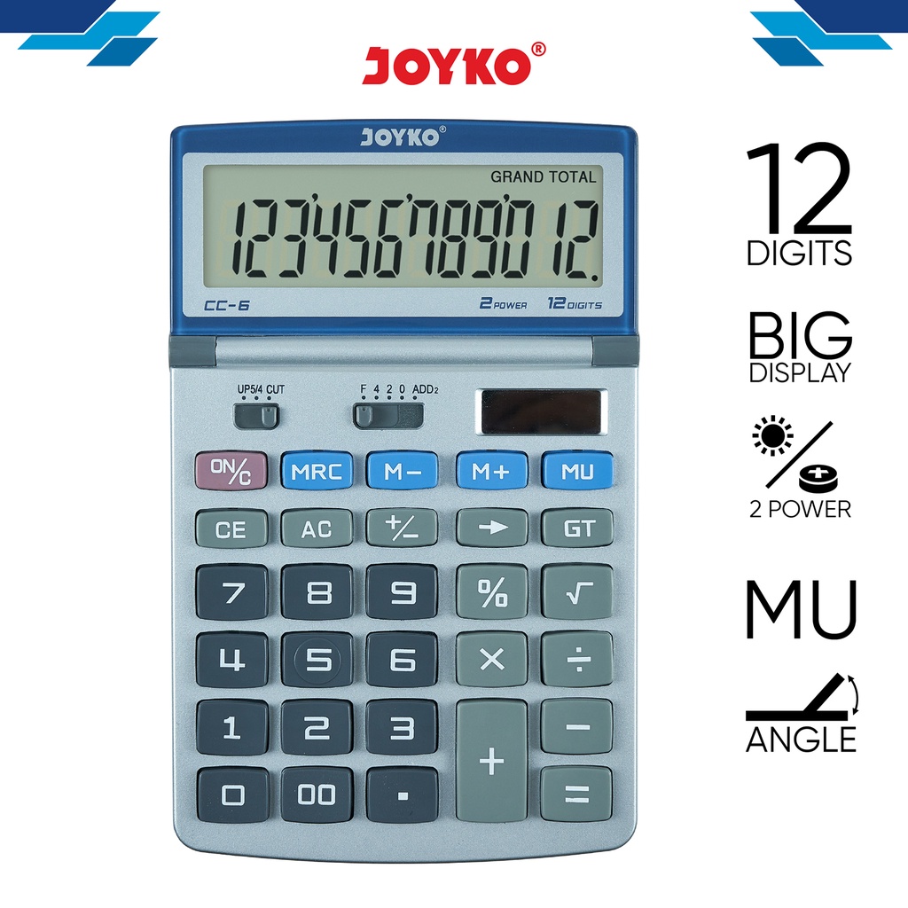 

Calculator Kalkulator Joyko CC-6 12 Digits