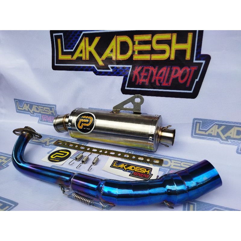 KNALPOT PEKA JAMAN LEHER BLUEMOON (INLET 38/50) BEAT MIO VARIO AEROX SCOOPY NMAX PCX ADV LEXI DLL