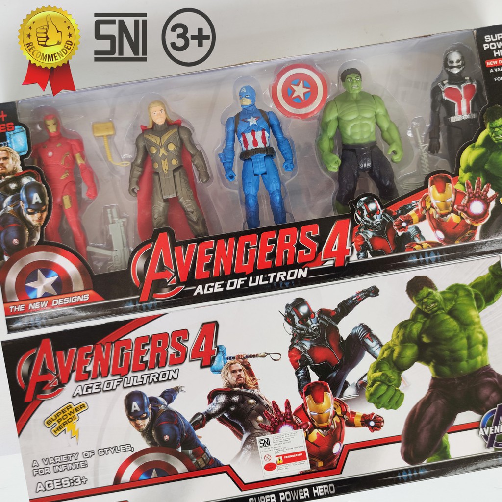 Mainan Figure Avengers Endgame dan Age of ultron