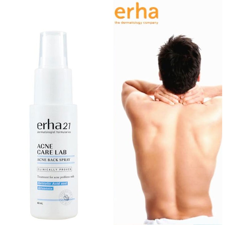 [Per Pc] ERHA Acne Back Spray / Obat Jerawat Badan Original BPOM 60ml