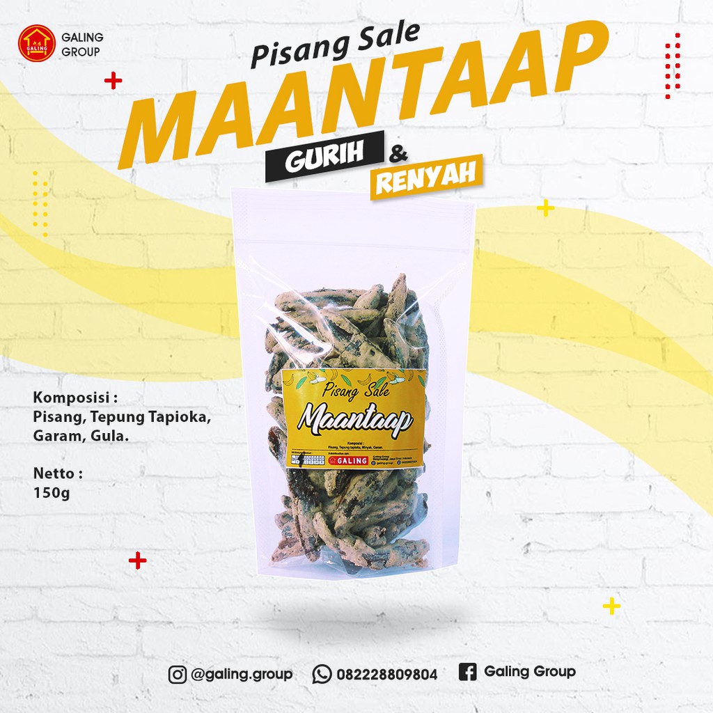 

Sale Pisang Barlin Maantaap