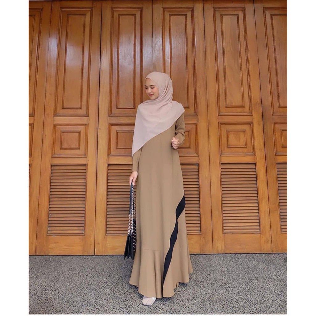 HD:16 [AURORA DRESS ][GAMIS LEBARAN 2023 ELEGANT MODERN]MATT SHAKILA PREMIUM][SENJA DRESS][ GAMIS REMAJA MUSLIM TERBARU TERLARIS HITS][ KEKINIAN] SENJA MAXI DRESS SIZE S/M/L/XL