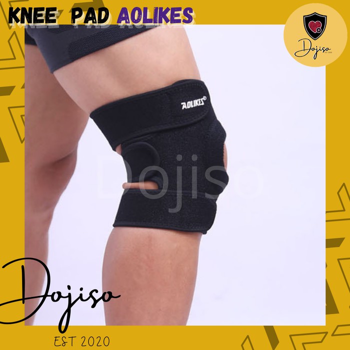 Kneepad Aolikes + Eva Silicon 7616 Pelindung Lutut Support Patella Guard