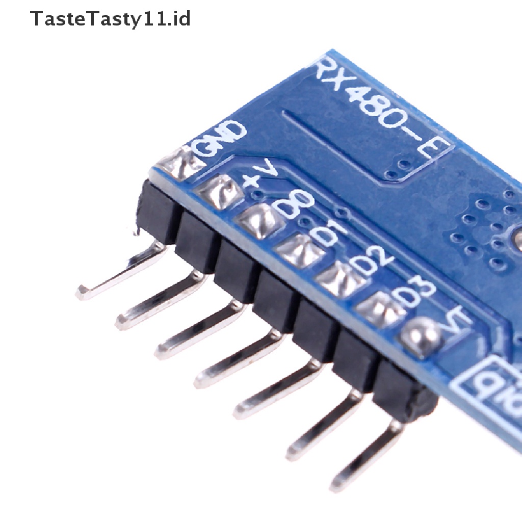 【TasteTasty】 433Mhz Wireless RF 4 Channel Output Receiver Module and Transmitter EV1527 Code .