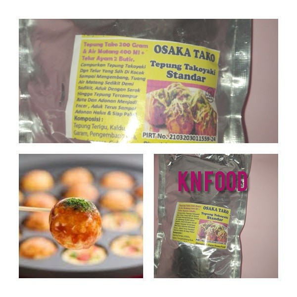

Tepung Takoyaki STANDAR 1 Kg - Tepung Premik Takoyaki