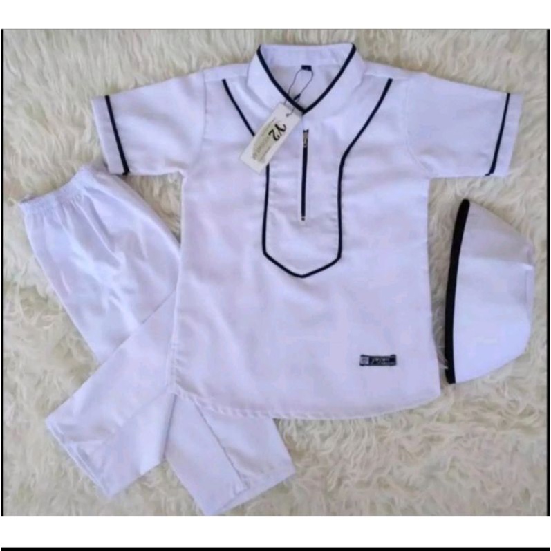 SETELAN BAJU KOKO ANAK /SET BAJU MUSLIM ANAK 1-9 THN