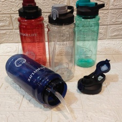 (EXTRA BUBBLE WRAP)Botol Minum Sport Enjoy Life 2 Liter/Botol Besar Enjoy BPA FREE