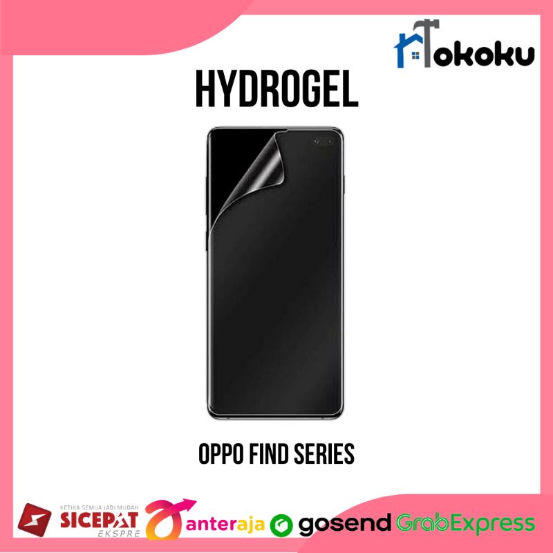 Anti Gores Hydrogel Oppo Find X Find X2 Find X2 Pro Find X3 Pro | Screen Protector