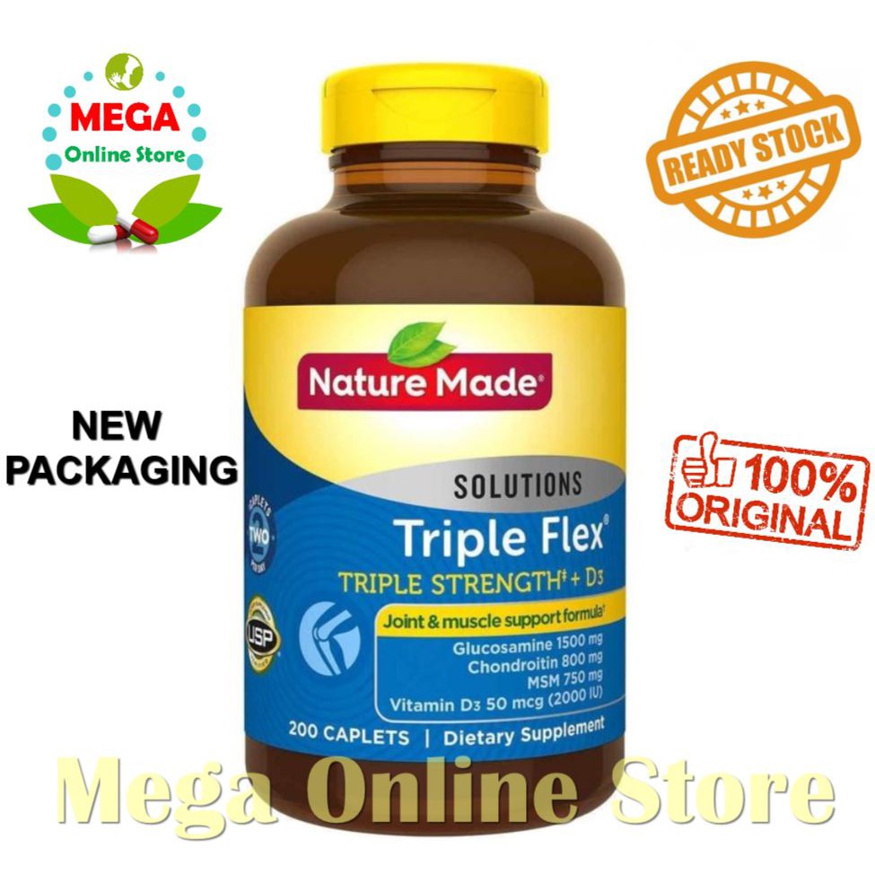 Nature Made Triple Flex - 200 Caplets