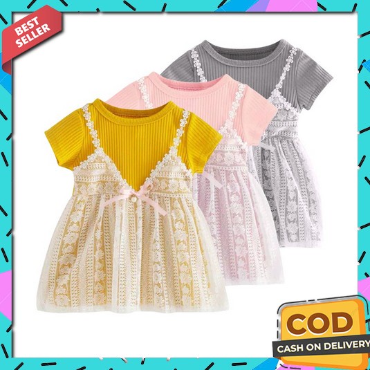 Dres Anak Umur 12345678910 Tahun Fashion Anak Terbaru Baju Terusan Max Dress Anak Perempuan Kaos P