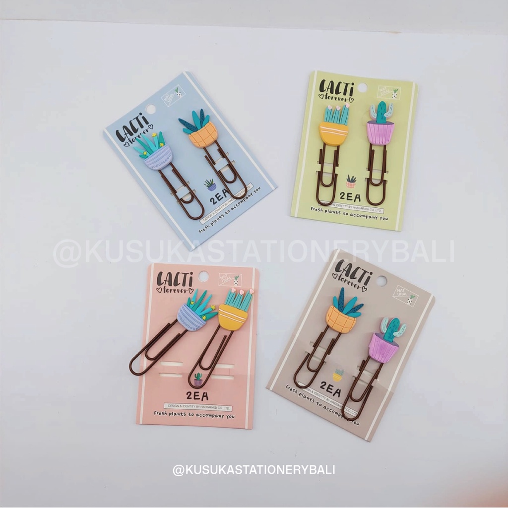 

EX-25458 CACTI FOREVER 2EA PAPER CLIP