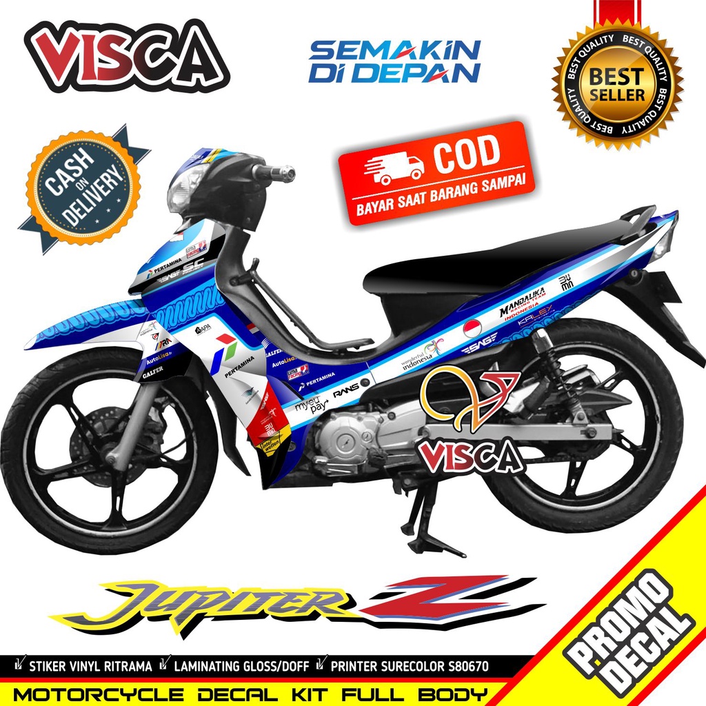 Decal Jupiter Z Burhan Full Body Stiker Jupiter Z Burhan Full Body Striping Jupiter Z Burhan Variasi