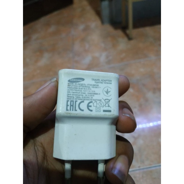 kepala charger samsung 1 ampere ori